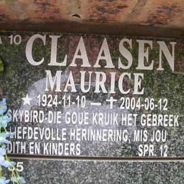 CLAASEN Maurice 1924-2004