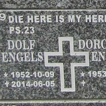 ENGELS Dolf 1952-2014 :: ENGELS Dorcelia 1953-