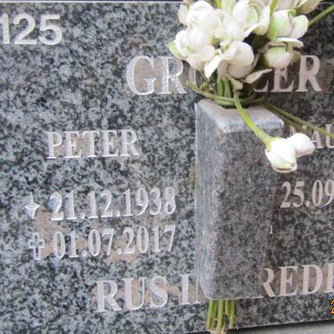 GROBLER Peter 1938-2017 &amp; Maureen 1945-