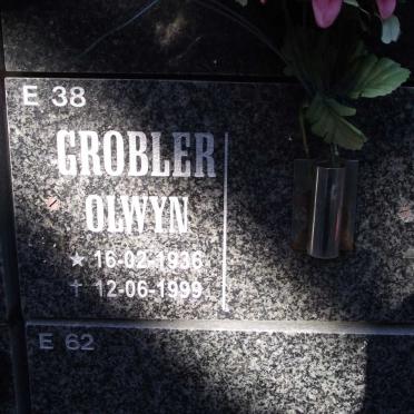 GROBLER Olwyn 1936-1999