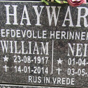 HAYWARD William 1917-2014 :: HAYWARD Neil 1956-2016