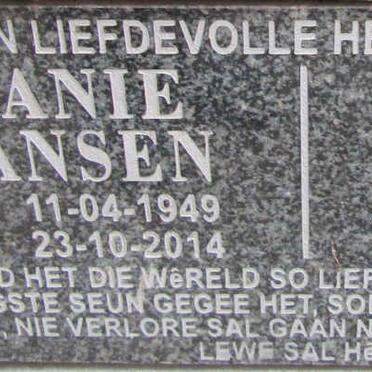 JANSEN Fanie 1949-2014