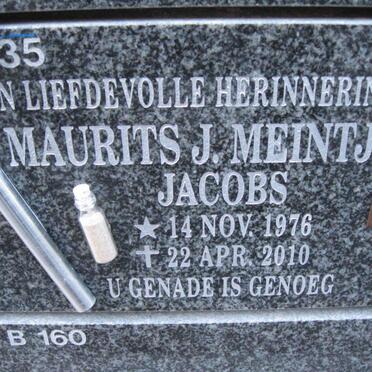 JACOBS Maurits J. Meintjies 1976-2010