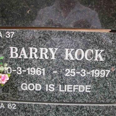 KOCK Barry 1961-1997
