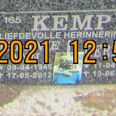 KEMP Gerrie 193?-2020 &amp;  M? Ann 1945-2012