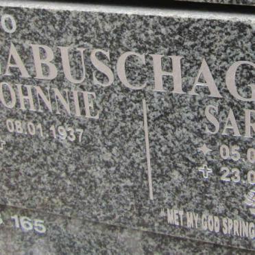 LABUSCHAGNE Johnnie 1937- &amp; Sarah 1940-2019