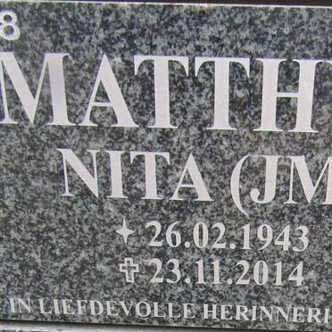MATTHYS J.M. 1943-2014