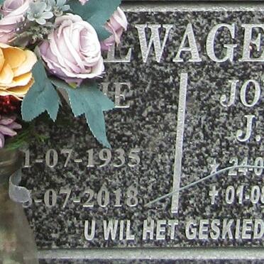 OLWAGEN Danie 1935-2018 &amp; Joyce J.E. 1938-2014