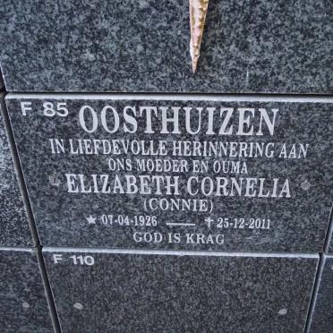 OOSTHUIZEN Elizabeth Cornelia 1926-2011