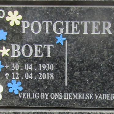 POTGIETER Boet 1930-2018