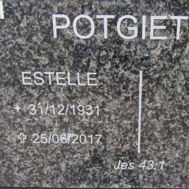 POTGIETER Estelle 1931-2017
