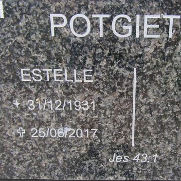 POTGIETER Estelle 1931-2017