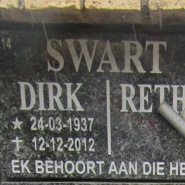 SWART Dirk 1937-2012 &amp; Retha