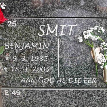 SMIT Benjamin 1935-2005