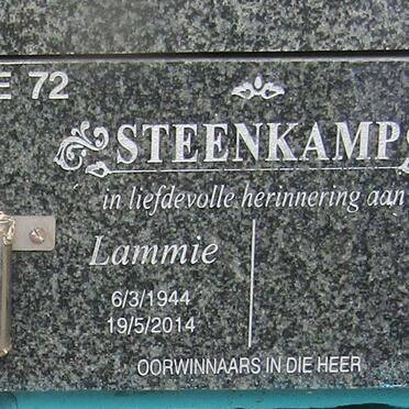 STEENKAMP Lammie 1944-2014