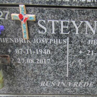 STEYN Hendrik Josephus 1940-2017 &amp; Hester 1947-