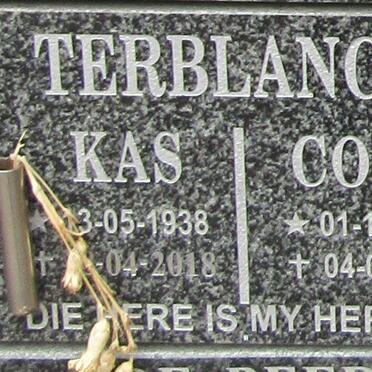 TERBLANCHE Kas 1938-2018 &amp; Cora 193?-201?