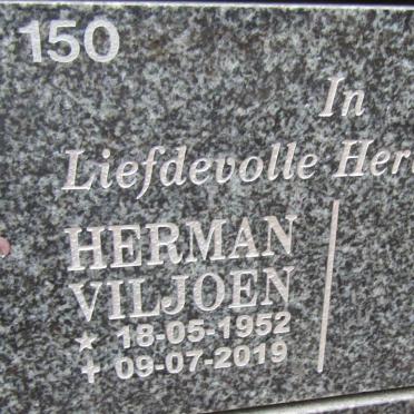 VILJOEN Herman 1952-2019