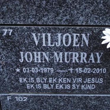VILJOEN John Murray 1979-2010