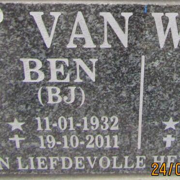 WYK B.J., van 1932-2011 &amp; C.S. SCHUTTE 1938-2019