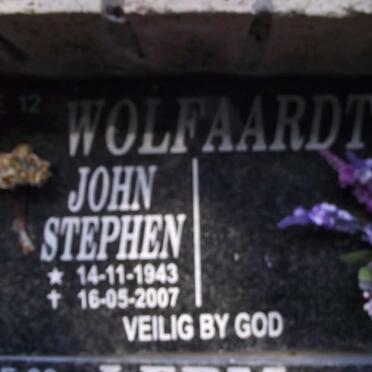 WOLFAARDT John Stephen 1943-2007