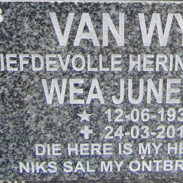 WYK Wea Junetta, van 1936-2014