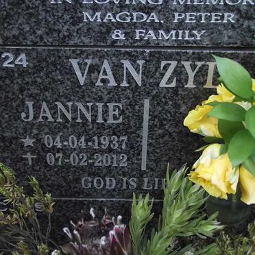 ZYL Jannie, van 1937-2012