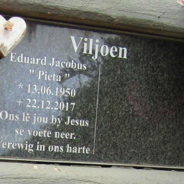 VILJOEN Eduard Jacobus 1950-2017