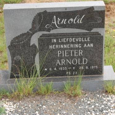 ARNOLD Pieter 1935-1975