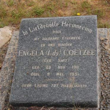 COETZEE Engela nee SMIT 1911-1951