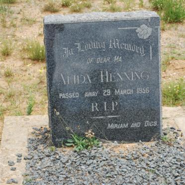 HENNING Alida -1956