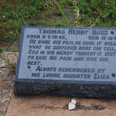 HOOD Thomas Henry 1842-1905