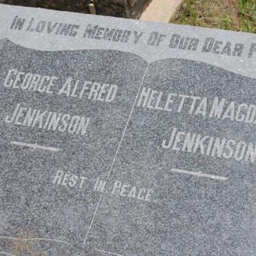 JENKINSON George Alfred &amp; Heletta Magdalene