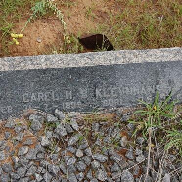 KLEYNHANS Carel H.B. 1895-1963 &amp; Johanna M.E. 1889-1958