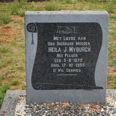 MYBURGH Heila J nee PELSER 1875-1955