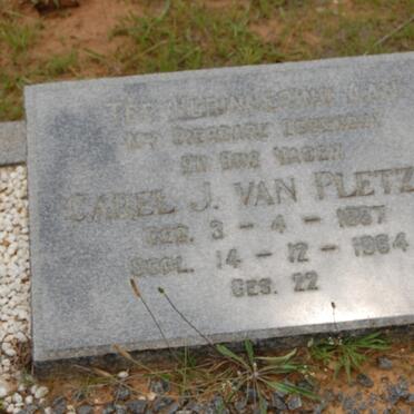 PLETZEN Carel J., van 1887-1964