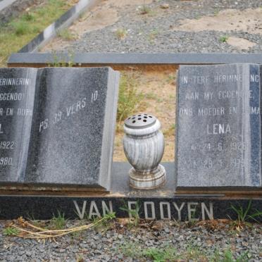 ROOYEN Paul, van 1922-1980 &amp; Lena 1926-1979