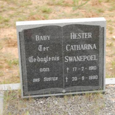 SWANEPOEL Hester Catharina 1910-1980