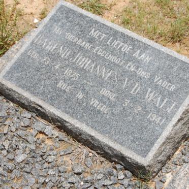 WALT Barend Johannes, v.d. 1875-1941