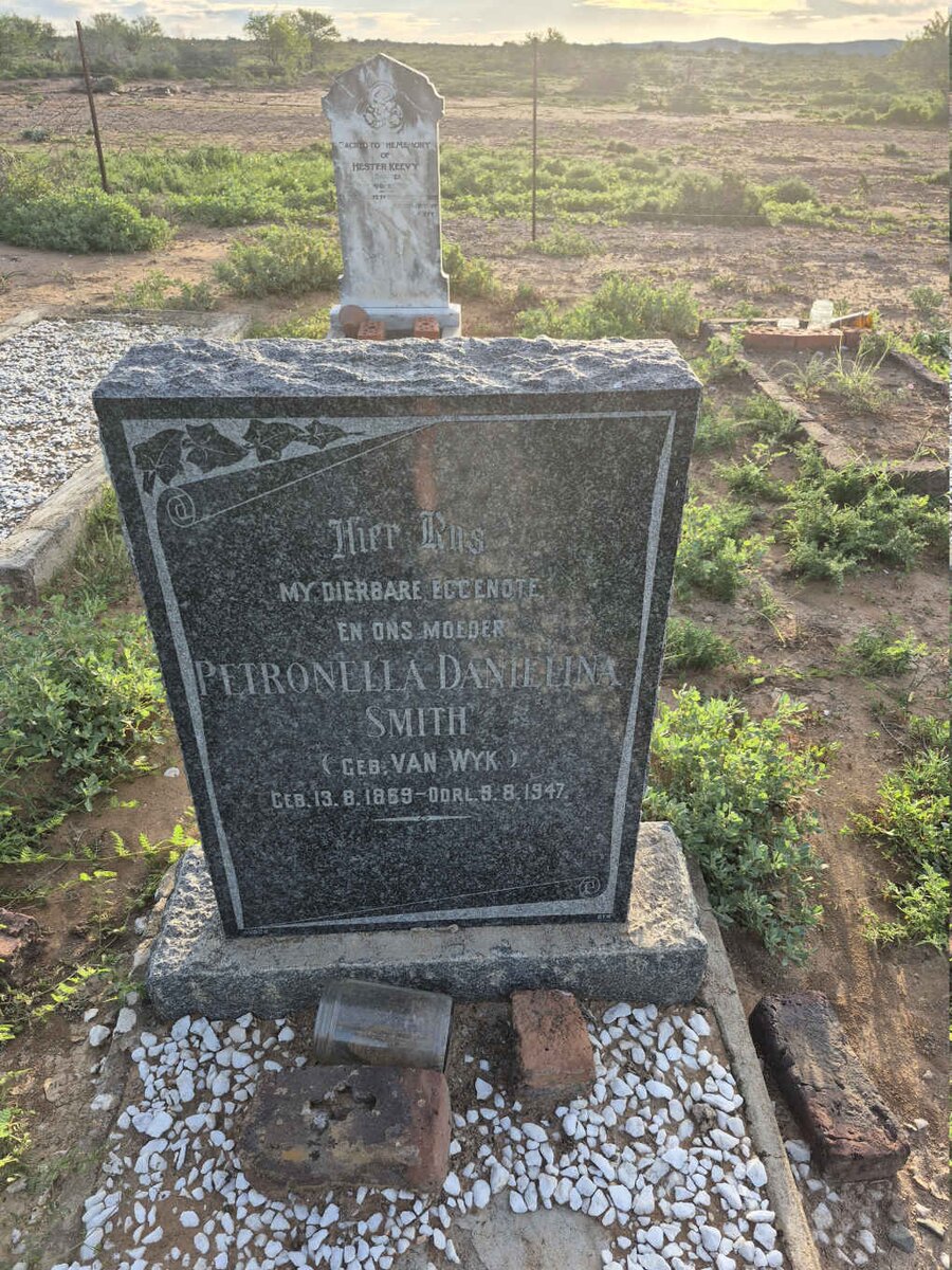 SMITH Petronella Danielina nee VAN WYK 1869-1947