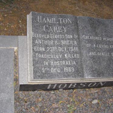HOBSON Hamilton Carey 1946-1969
