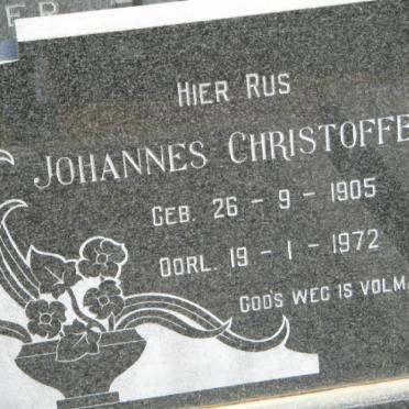 ? Johannes Christoffel 1905-1972