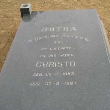 BOTHA Christo 1953-1997