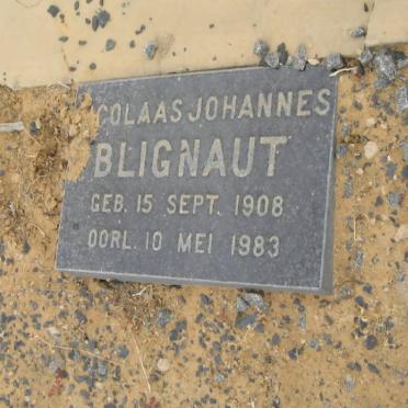 BLIGNAUT Nicolaas Johannes 1908-1983
