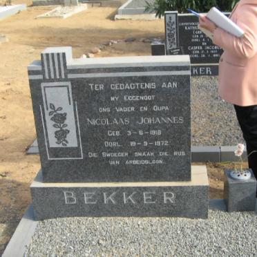 BEKKER Nicolaas Johannes 1918-1972