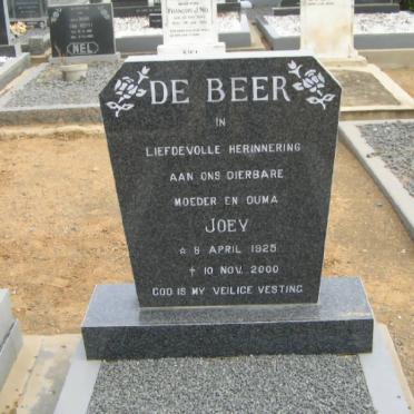 BEER Joey, de 1925-2000