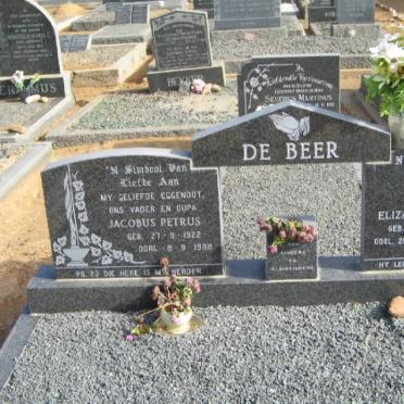BEER Jacobus Petrus, de 1922-1988 &amp; Elizabeth Johanna 1923-2003