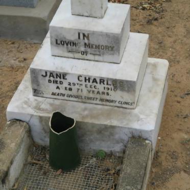 CHARLES Jane -1910