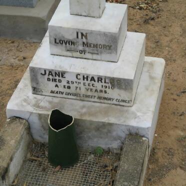 CHARLES Jane -1910