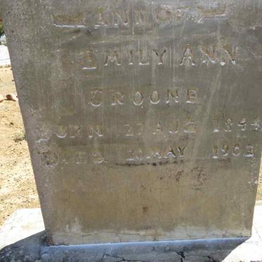 zzCAMERON Sarah Henrietta 1885-1906 :: CROONE Emily Ann 1844-1902_2